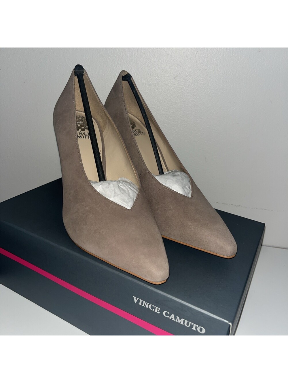 Vince Camuto Shoes VC-ISHANI New In Box Heels Tuscan Taupe 9.5 M